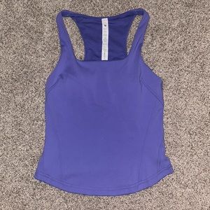 Lululemon square neck workout tank top - Size 2
